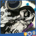 2016 new model 100% acrylic woven jacquard shawls and wraps stole scarf